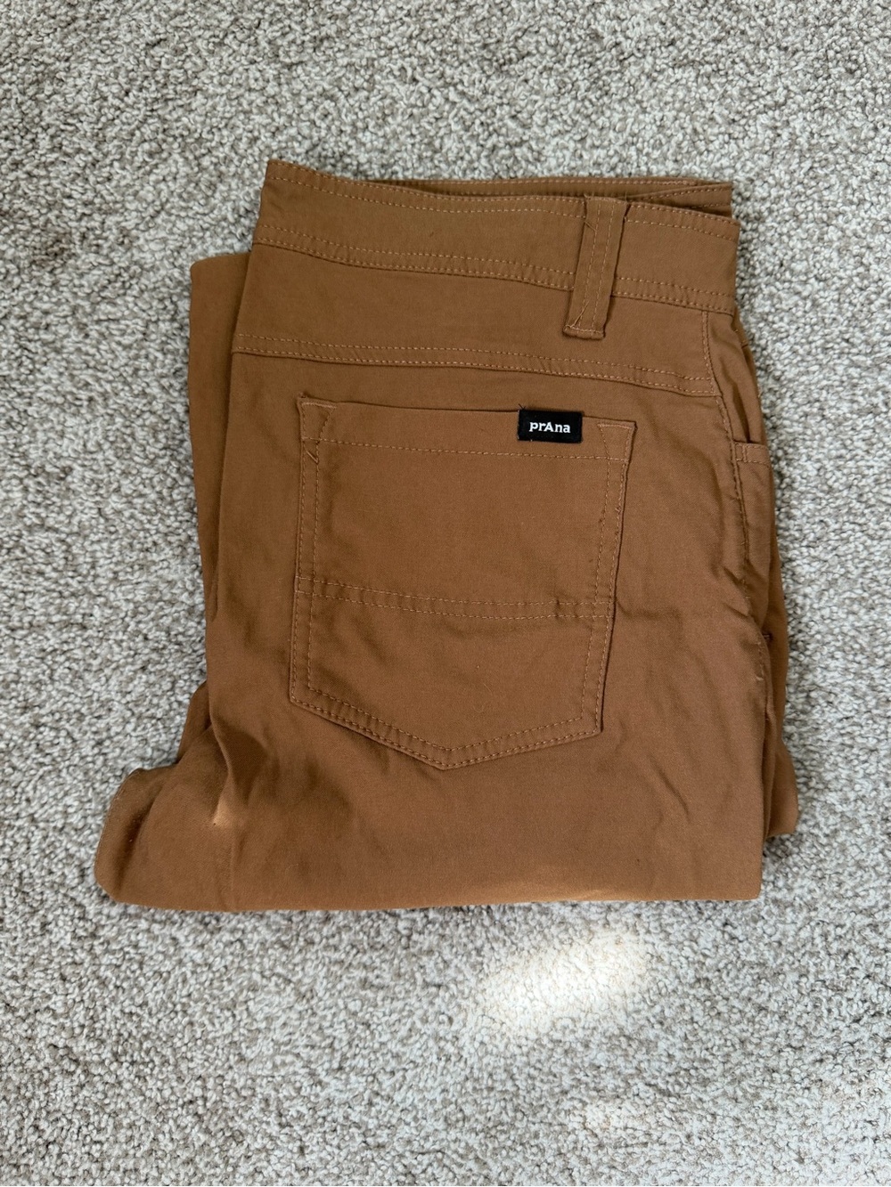 Prana Men's Rust Brown Chino Pants